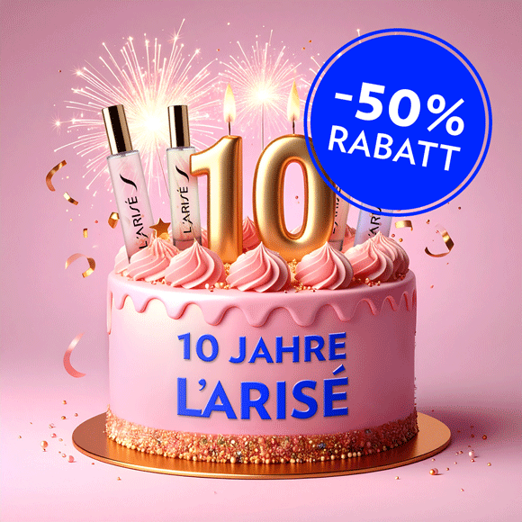 10 JAHRE L&amp;#39;ARISÉ | -50% Rabatt auf alle Düfte!