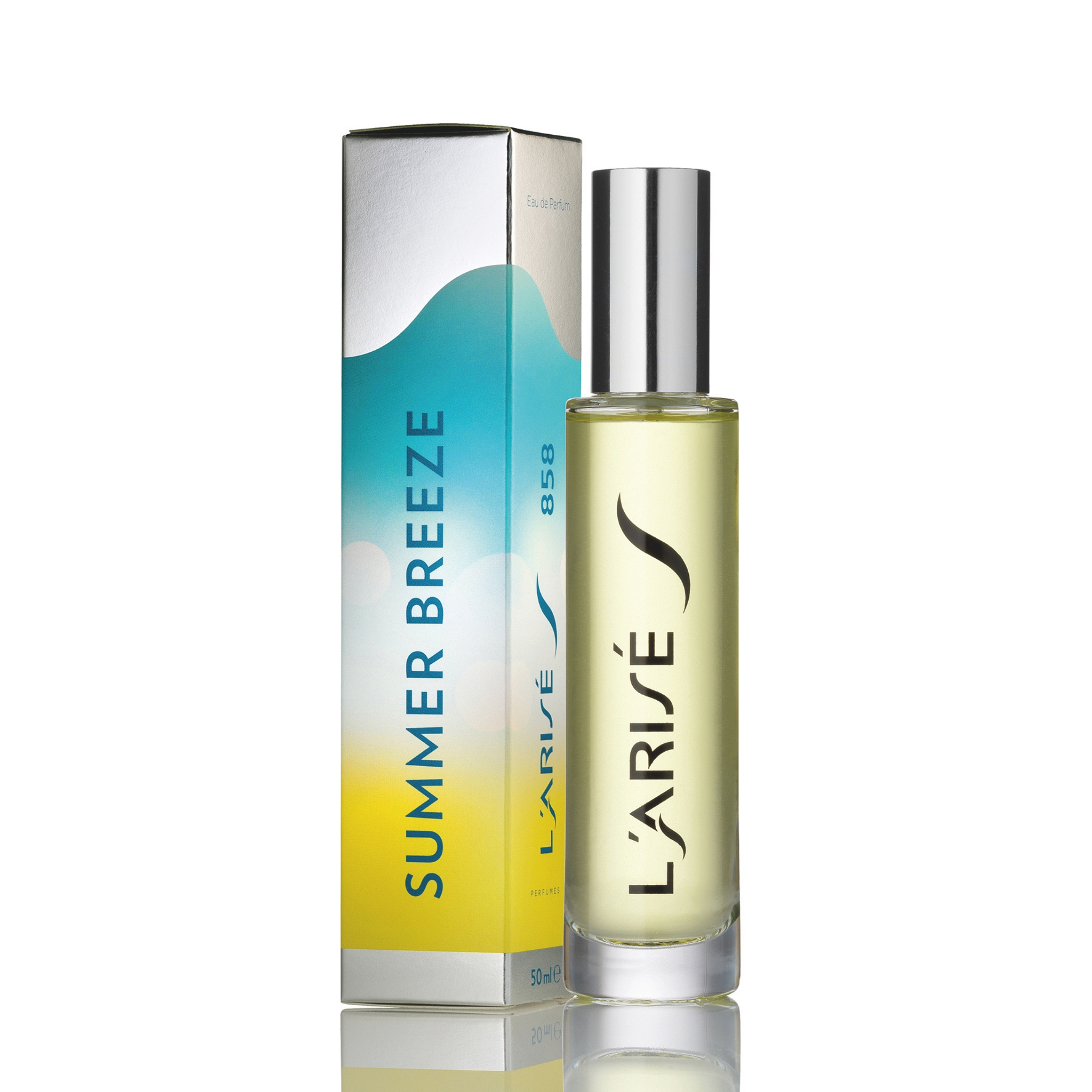 L'ARISÉ 858 - Summer Breeze - Unisex Eau de Parfum, 50ml, langanhaltender Duft
